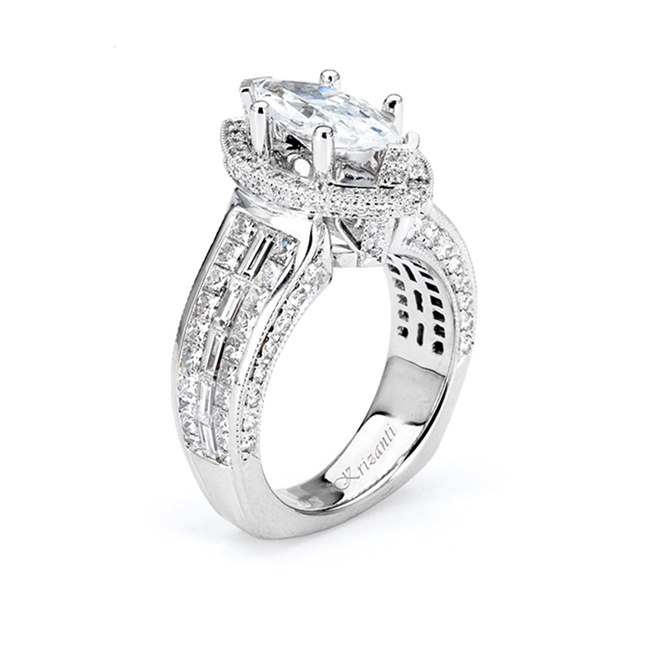18KTW INVISIBLE SET ENGAGEMENT RING 2.64CT